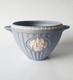 Wedgwood Blue Jasper Twin Handled Bacchus Bowl Jasperware