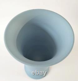 Wedgwood Blue Jasper Vase Jasperware 9 1/2 Inch
