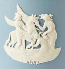 Wedgwood Blue Jasper Vases Muses Watering Pegasus jasperware