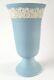 Wedgwood Blue Jasper Ware Vase 10th Anniversary Trb Chemedica Rare