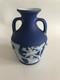 Wedgwood Blue Jasper Dip Portland 5 Vase C1867