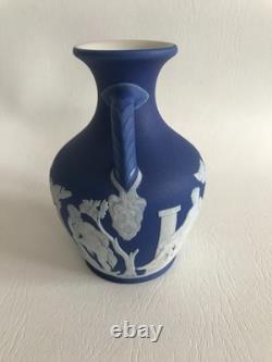 Wedgwood Blue Jasper dip PORTLAND 5 VASE C1867