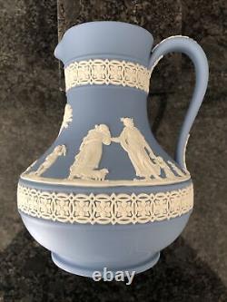 Wedgwood Blue Jasper ware 2 Jugs Excellent Condition