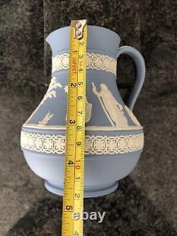 Wedgwood Blue Jasper ware 2 Jugs Excellent Condition