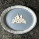 Wedgwood Blue Jasper Ware Oval Tray'the Infant Academy'. Boxed