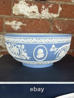Wedgwood Blue Jasperware 225th Anniversary Limited Edition Bowl 1984