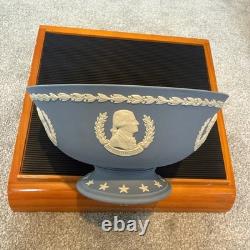Wedgwood Blue Jasperware Bowl American Declaration of Independence