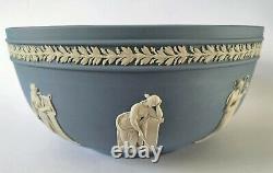 Wedgwood Blue Jasperware Bowl Muse and Apollo