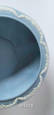 Wedgwood Blue Jasperware Bowl Petal Shaped