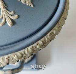 Wedgwood Blue Jasperware Campagna Vase