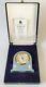 Wedgwood Blue Jasperware Clock Dancing Hours Boxed