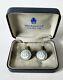 Wedgwood Blue Jasperware Cufflinks Golden Hind Jewellery