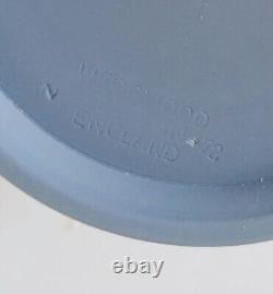 Wedgwood Blue Jasperware Dancing Hours Cannister