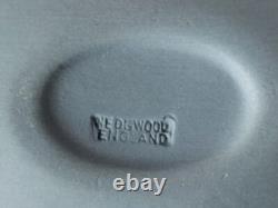 Wedgwood Blue Jasperware Egg Trinket Box Christmas Bells