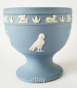 Wedgwood Blue Jasperware Egyptian Goblet Rare