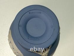 Wedgwood Blue Jasperware England Set Of 11 Trinket Vase Egg