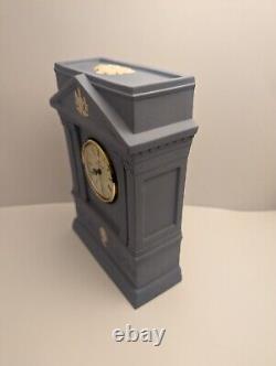 Wedgwood Blue Jasperware Golden Jubilee Clock