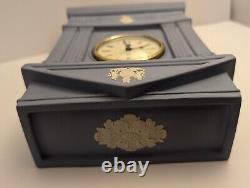 Wedgwood Blue Jasperware Golden Jubilee Clock