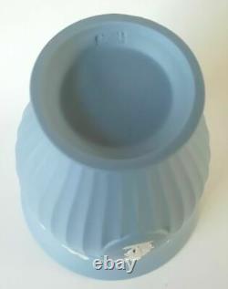 Wedgwood Blue Jasperware Grecian Vase