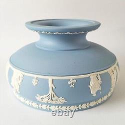 Wedgwood Blue Jasperware Imperial Footed Bowl