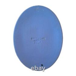 Wedgwood Blue Jasperware Medallion Shakespeare Cameo White Oval Pottery