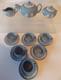 Wedgwood Blue Jasperware Miniature Tea / Set