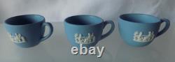 Wedgwood Blue Jasperware Miniature Tea / Set