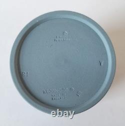 Wedgwood Blue Jasperware Peter Rabbit Pen Holder Beatrix Potter