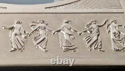 Wedgwood Blue Jasperware Photo / Photograph Frame Dancing Hours Boxed