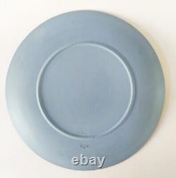 Wedgwood Blue Jasperware Plate Zodiac 12 Signs