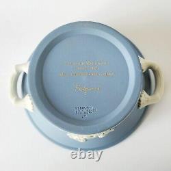 Wedgwood Blue Jasperware Pot Pourri Pot Lord Wedgwood Collection