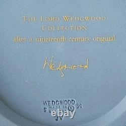 Wedgwood Blue Jasperware Pot Pourri Pot Lord Wedgwood Collection
