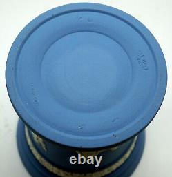 Wedgwood Blue Jasperware Potpourri Jar/Beaker