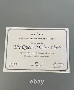 Wedgwood Blue Jasperware Queen Mother Click