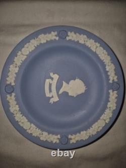 Wedgwood Blue Jasperware Royal Commemorative Plates Lot 7 Rare 1961 & 1966