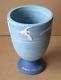 Wedgwood Blue Jasperware Swirled Marbled Bermuda Goblet