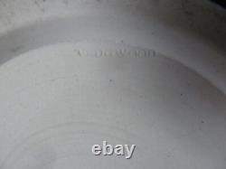 Wedgwood Blue Jasperware Tobacco Jar and Lid h14cm/ 5,5