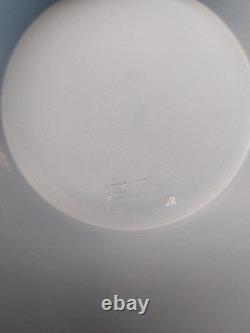 Wedgwood Blue Jasperware Tricolour Imperial Pedestal Bowl Neoclassical