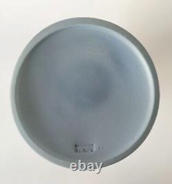 Wedgwood Blue Jasperware Vase 10 Inch