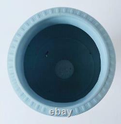 Wedgwood Blue Jasperware Vase Bountiful Neptune Master of The Oceans Rare