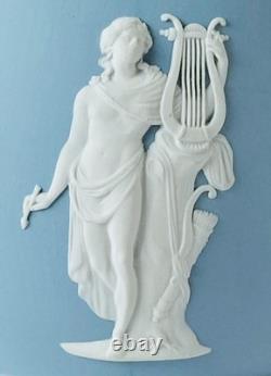 Wedgwood Blue Jasperware Vase Poseidon / Neptune Master of the Oceans