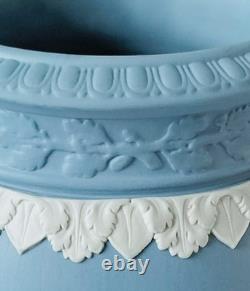 Wedgwood Blue Jasperware Vase Poseidon / Neptune Master of the Oceans
