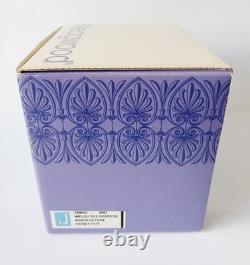 Wedgwood Blue Jasperware Welsh Bee Keepers Association Honey Pot Boxed