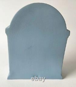 Wedgwood Blue Jasperware West Highland Terrier Clock