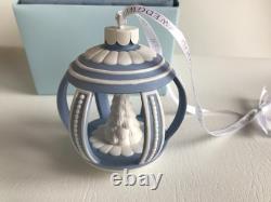 Wedgwood Blue Jasperware round Tree Decoration