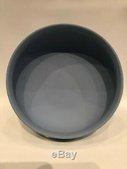 Wedgwood Blue jasperware Dancing Hours Pedestal Bowl in excellent condition