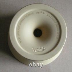 Wedgwood CANE YELLOW & BLACK Jasperware GOLFING TROPHY Vase Limited Edition