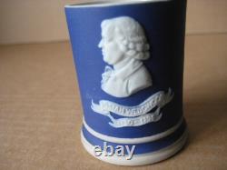 Wedgwood COBALT BLUE Jasperware Small JOSIAH WEDGWOOD Pot
