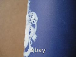 Wedgwood COBALT BLUE Jasperware Small JOSIAH WEDGWOOD Pot