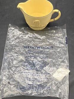 Wedgwood Caneware Jasper Ware Jasperware Black On Yellow Cane Boxed Cream Jug